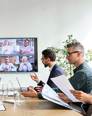 business-team-having-a-video-conference-call